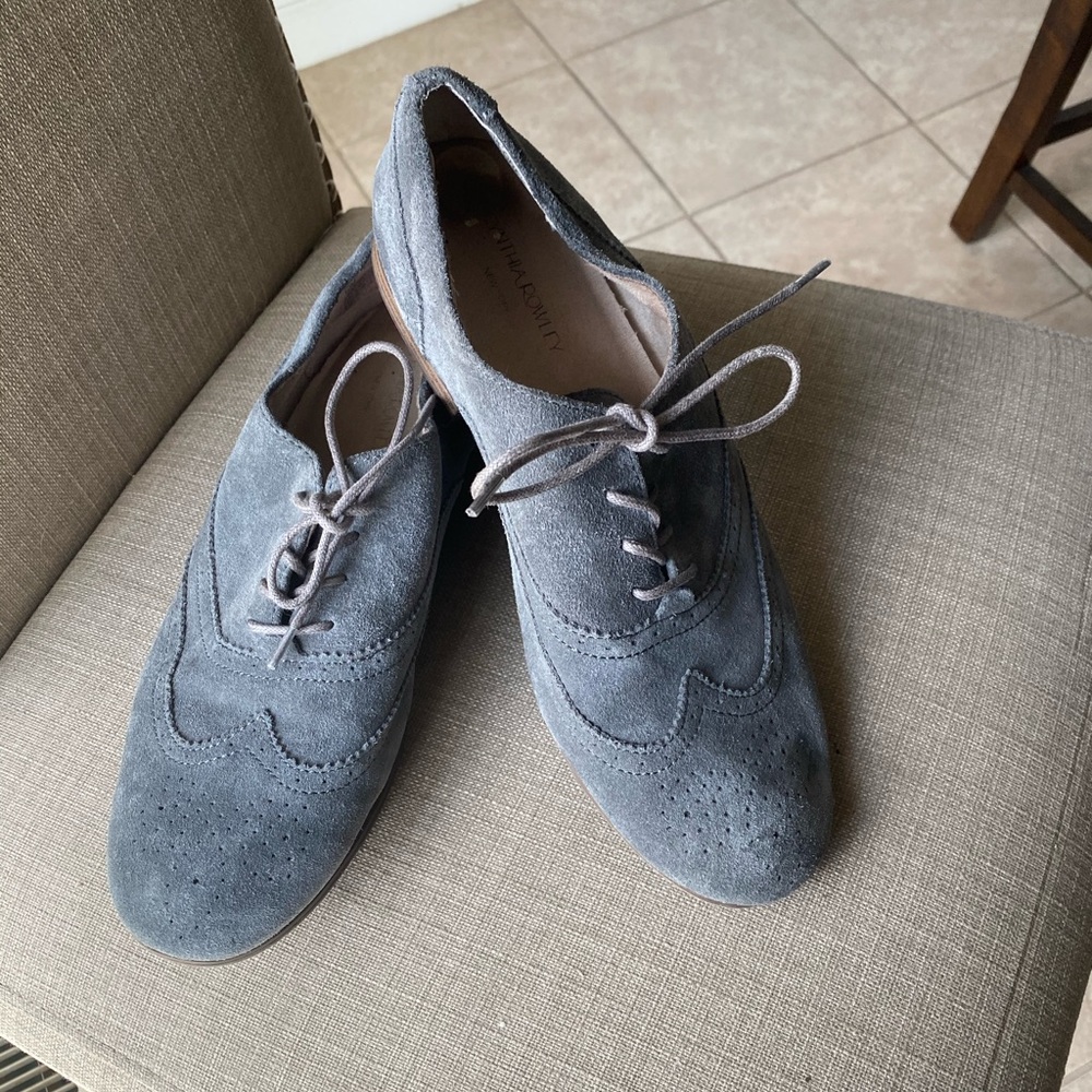 Grey Suede Shoes